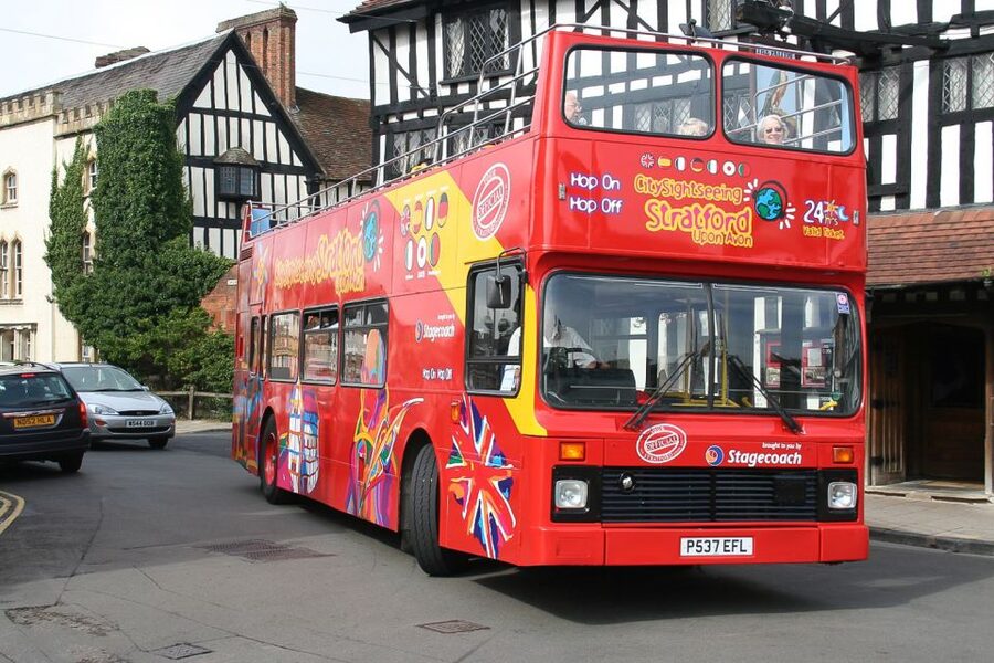 Stratford-upon-Avon:City Sightseeing Hop-On Hop-Off Bus Tour - Key points to know before you ride