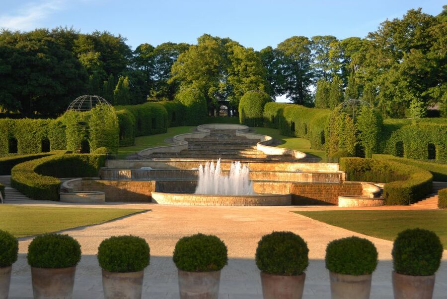 The Alnwick Garden: Entry Ticket - The formal gardens and Rose Garden