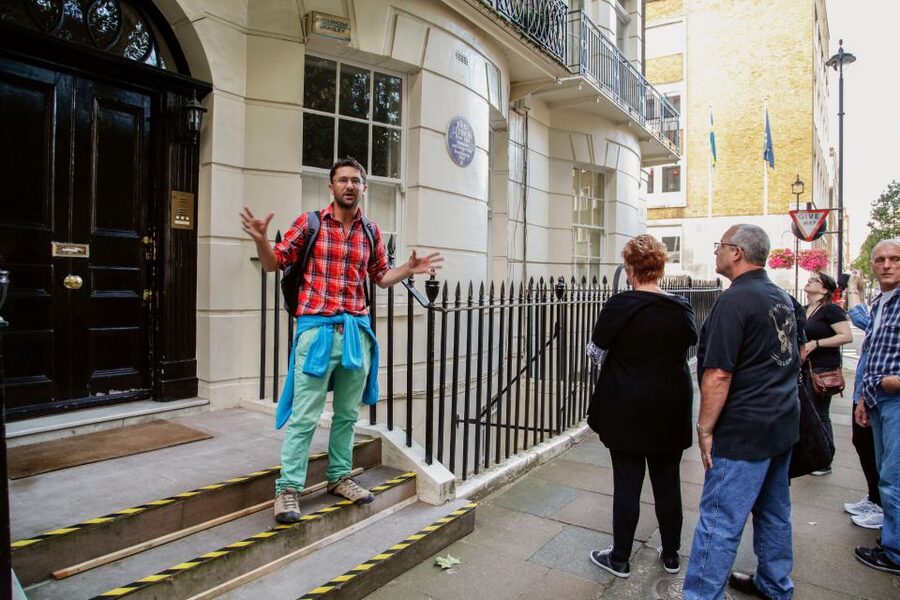 The Beatles London Walking Tour - Denmark Street and the birthplace of Beatlemania