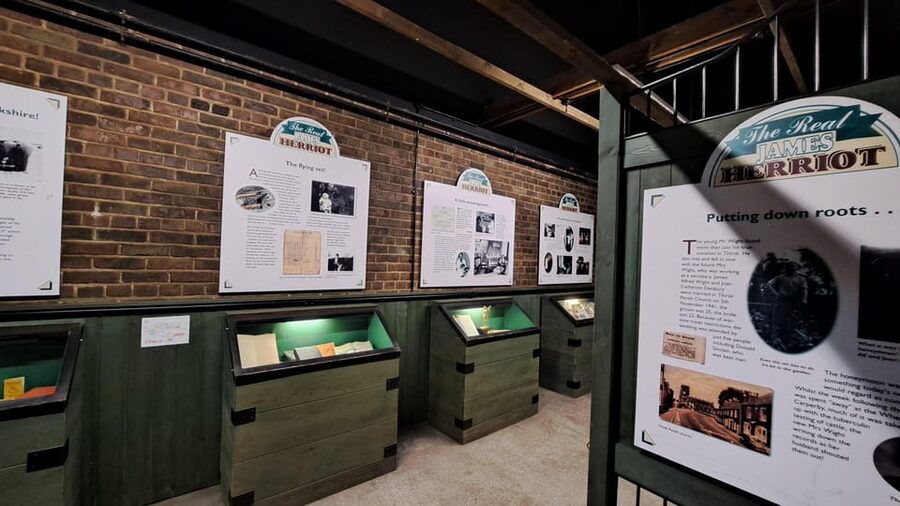 Thirsk: World of James Herriot Entry Ticket - Exhibits that connect Alf Wight to James Herriot
