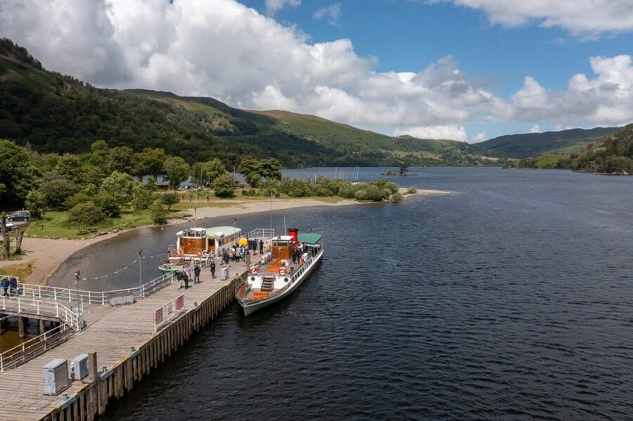 Ullswater Lake District Return Cruise from Glenridding Pier - The one-hour cruise across Ullswater