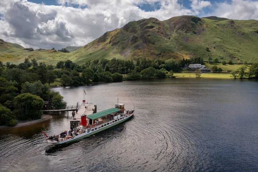 Ullswater Lake District Return Cruise from Glenridding Pier - The return to Glenridding
