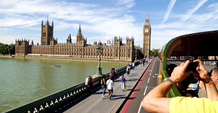 Vintage Double Decker Bus Tour & Thames River Cruise - Westminster Abbey, Big Ben, and the London Eye