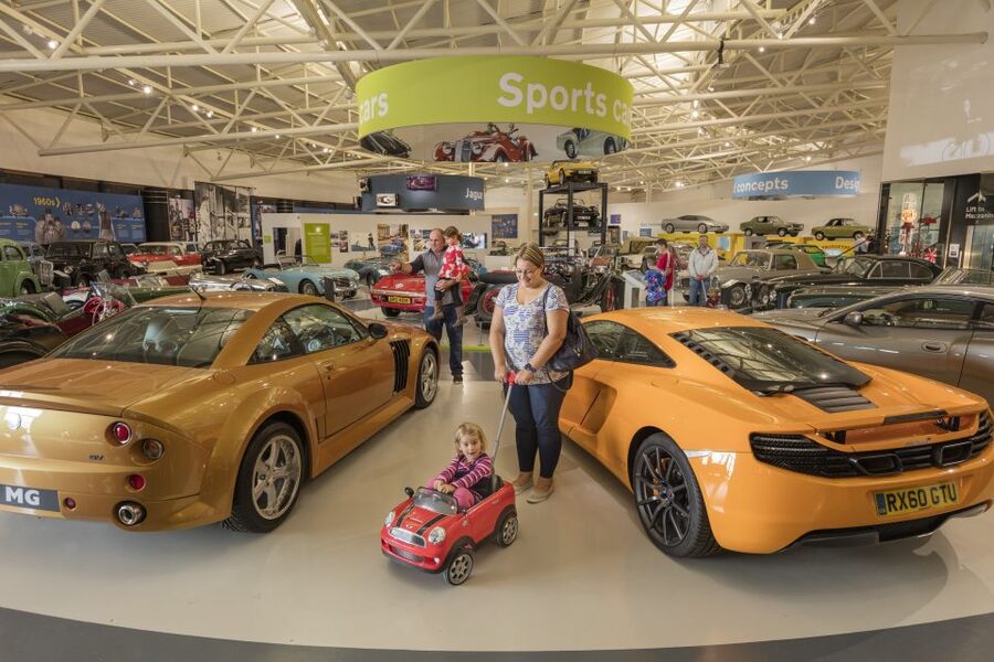 Warwick: British Motor Museum Entry Ticket - From pedal power to British motoring