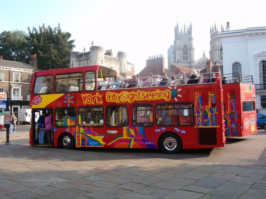 York: City Sightseeing Hop-On Hop-Off Bus Tour - Foss Bank and Peasholme Green slow the pace