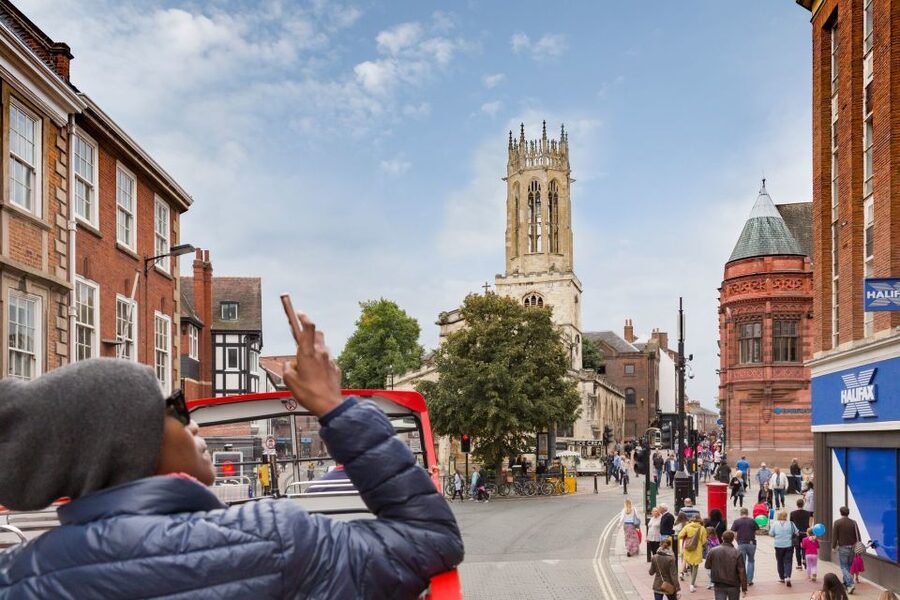 York: City Sightseeing Hop-On Hop-Off Bus Tour - Campleshon Road and Blossom Street extend the loop